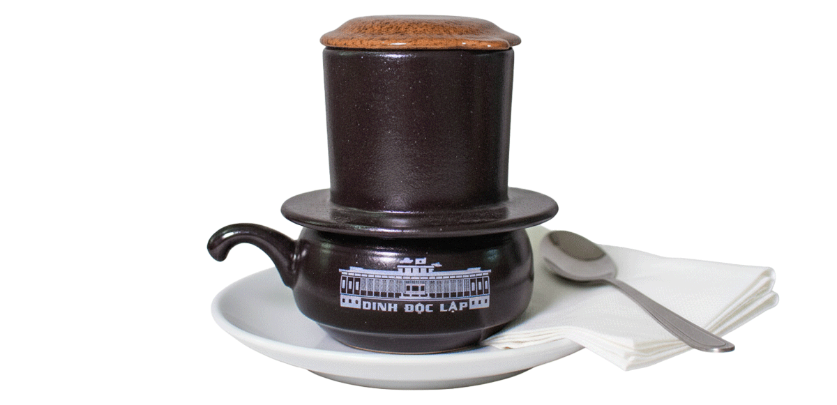 Vietnamská překapávaná káva